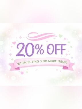 20% Off When You Bundle & Purchase 3 Or More Items From Us